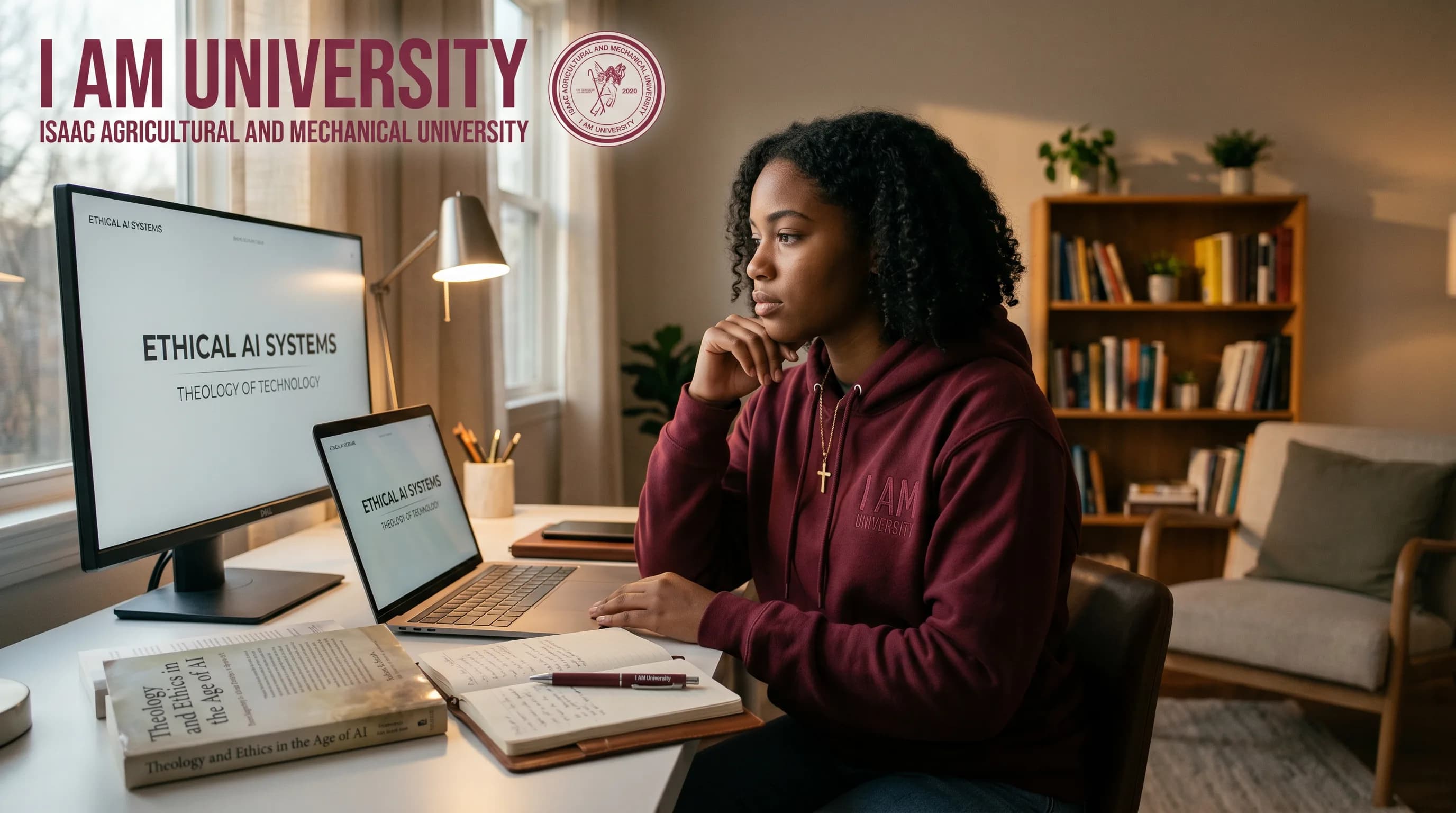 The intersection of theology, ethics, and technology — the heart of I AM University's doctoral vision